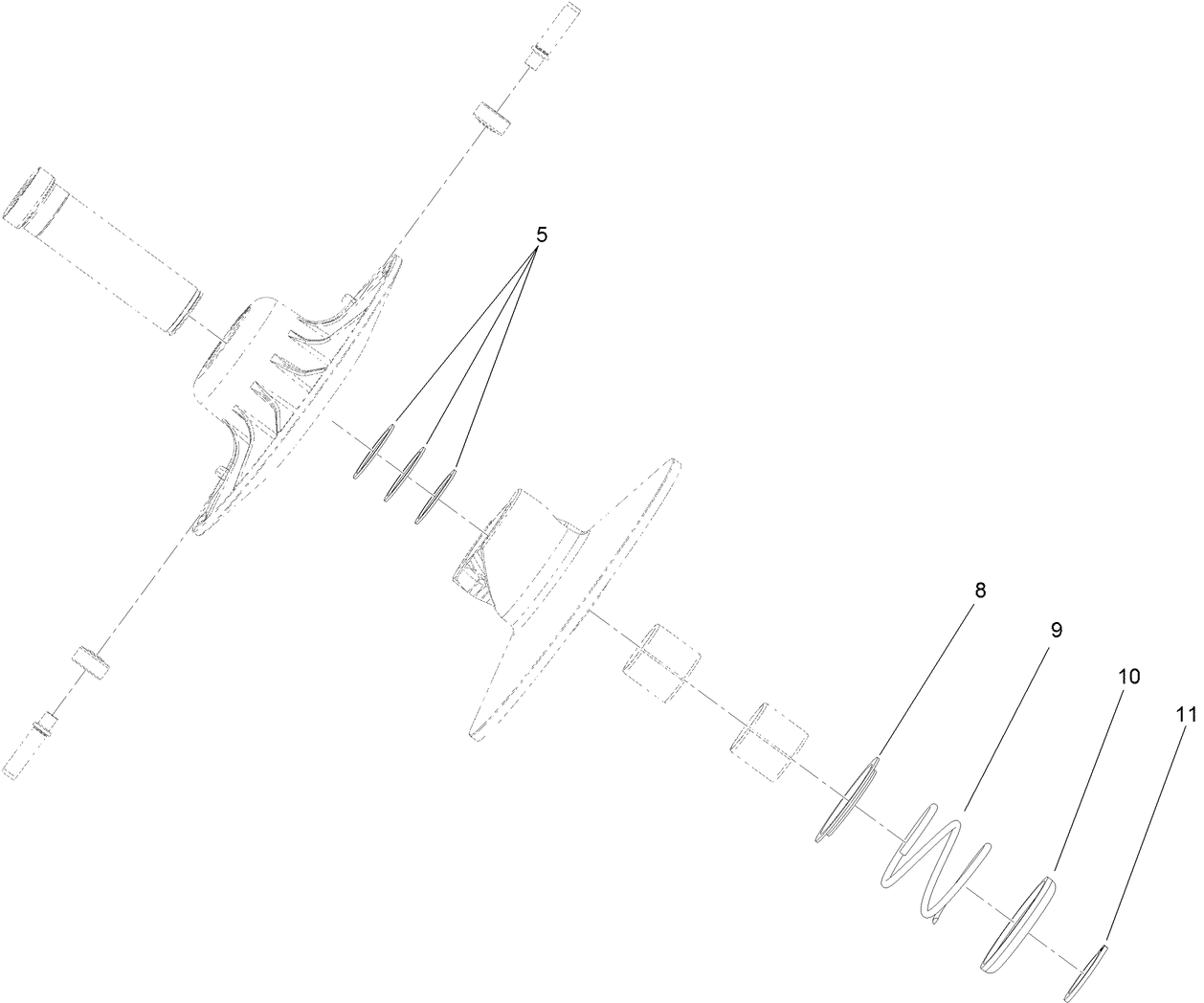 Secondary Clutch Assembly No. 136-6289