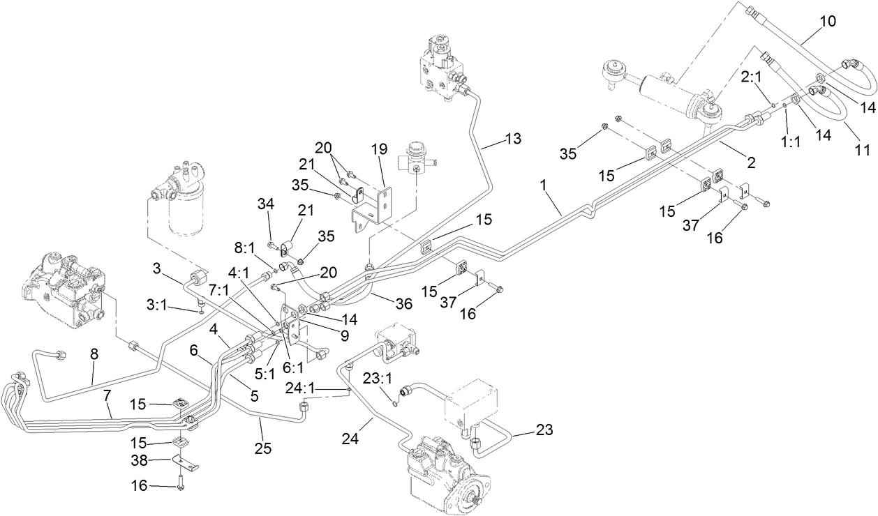Steering Hydraulic Assembly
