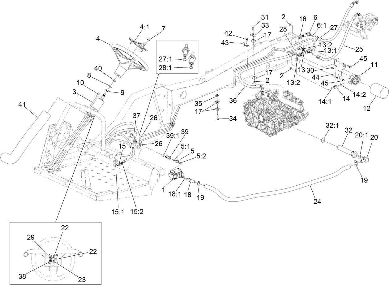 Hydraulic Steering Assembly
