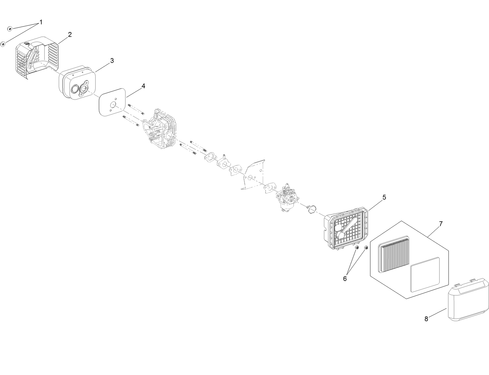Air Intake and Filtration Assembly