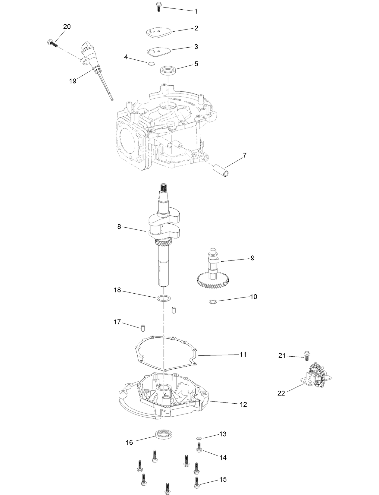 Crankcase Assembly