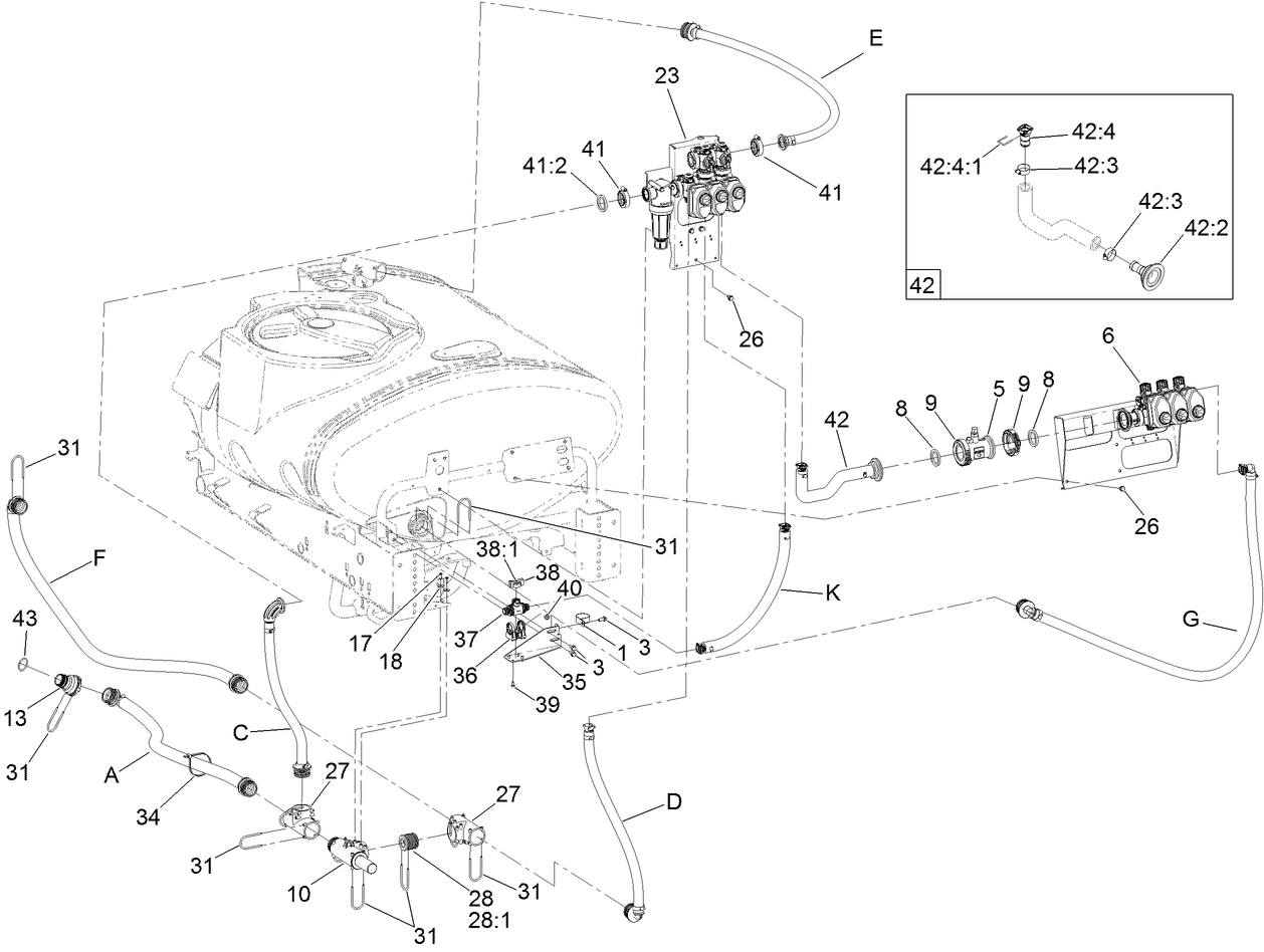 Spray Tank Valve Assembly