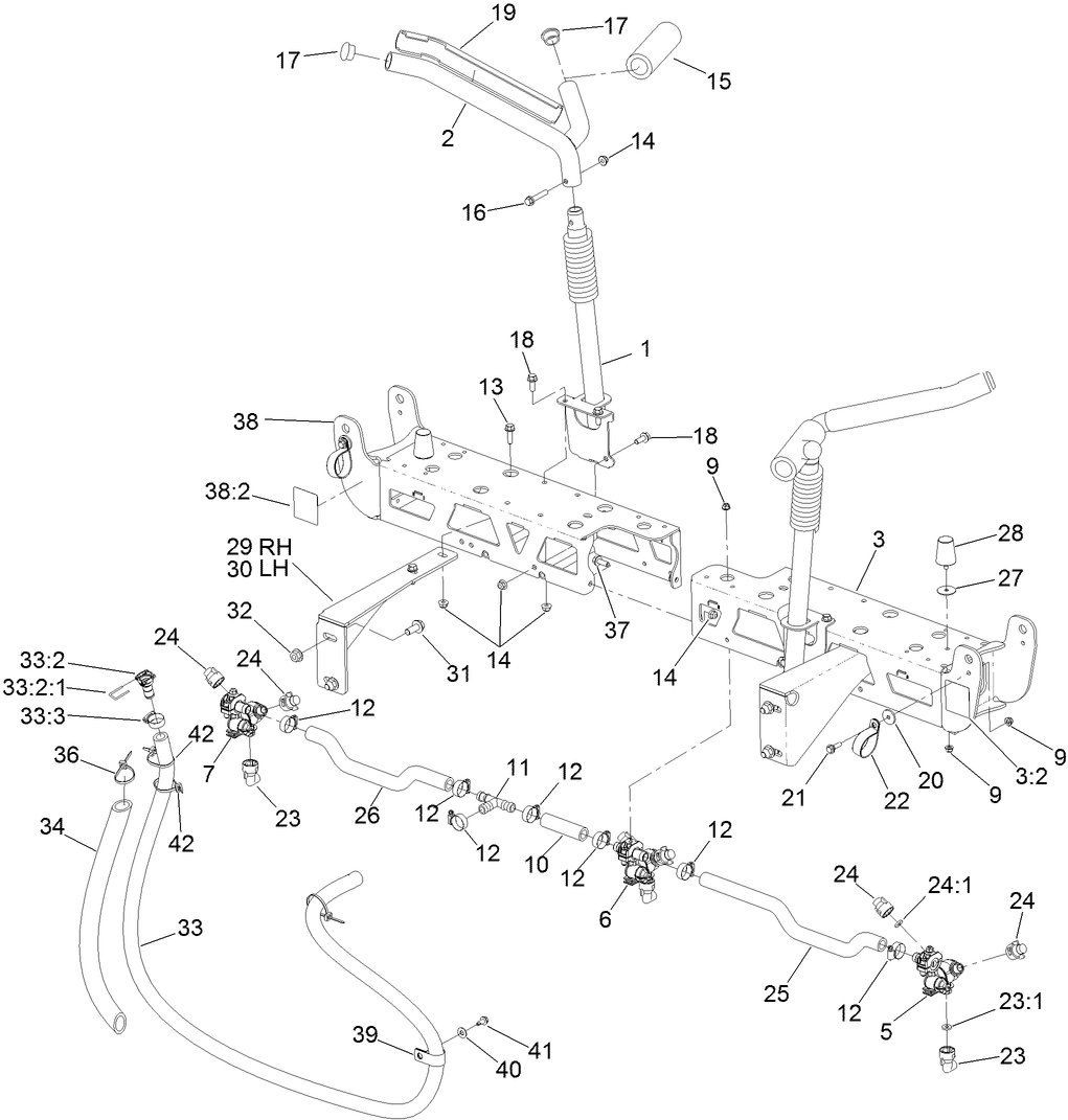 Center Boom Mount Assembly
