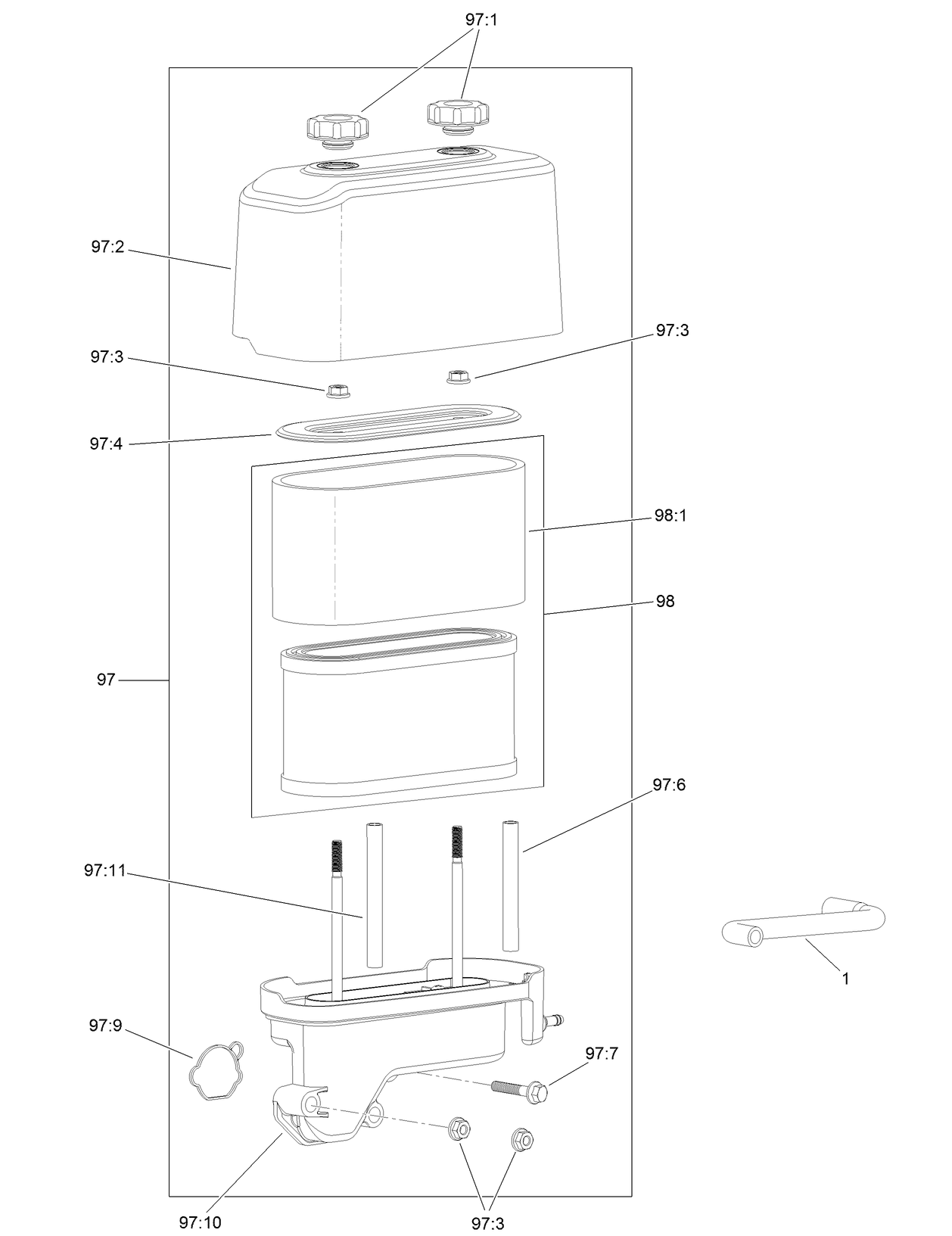Air Intake and Filtration Assembly