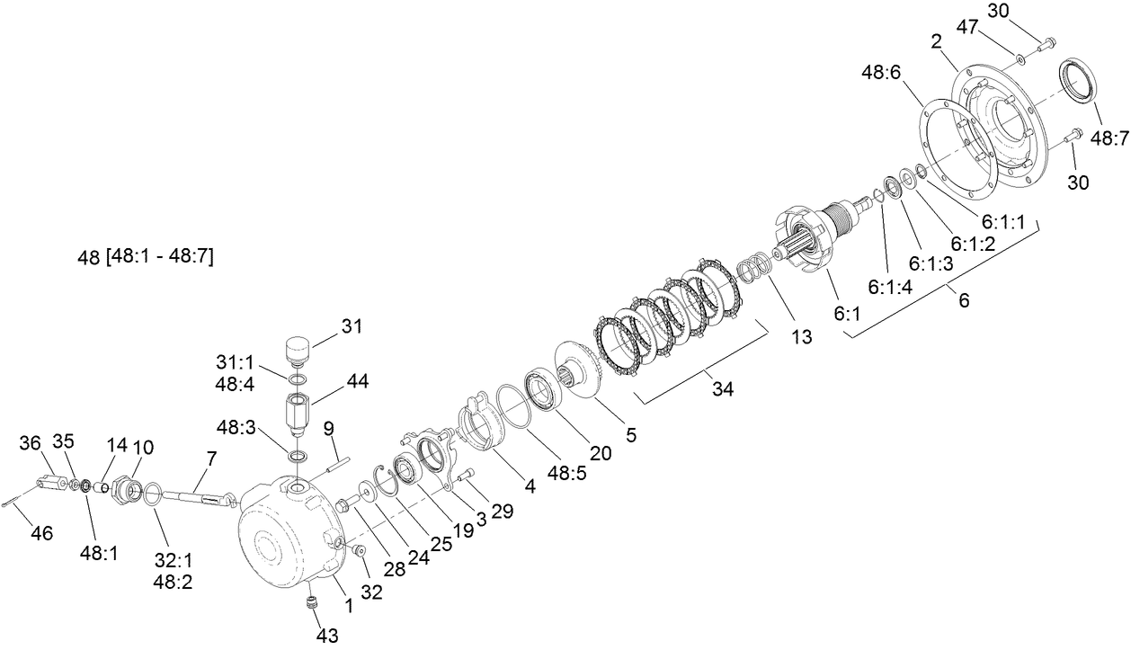 Clutch Assembly No. 133-2315
