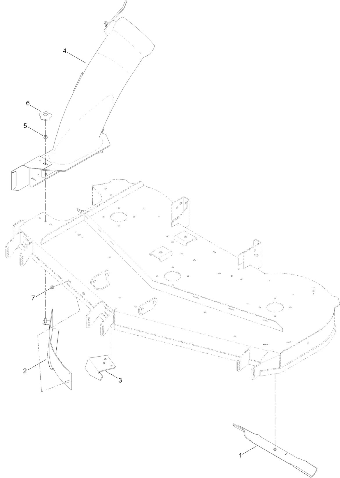 Blade and Baffle Assembly