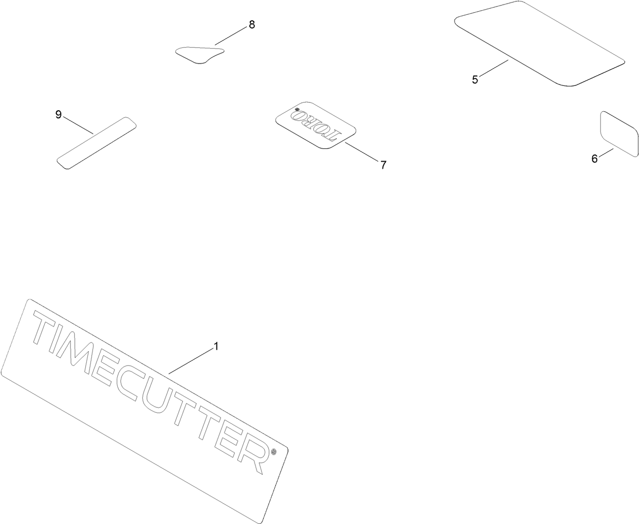 Model Specific Decal Assembly