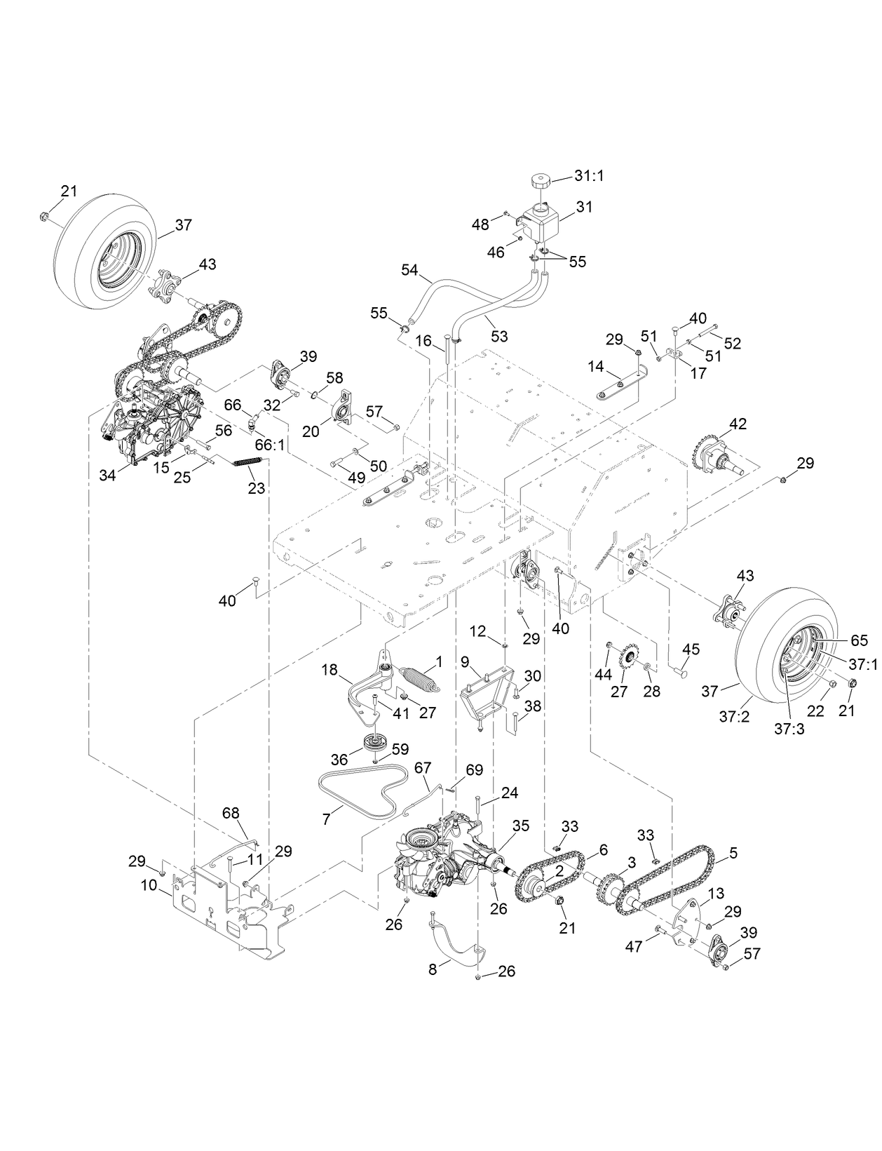 Ground Drive Assembly