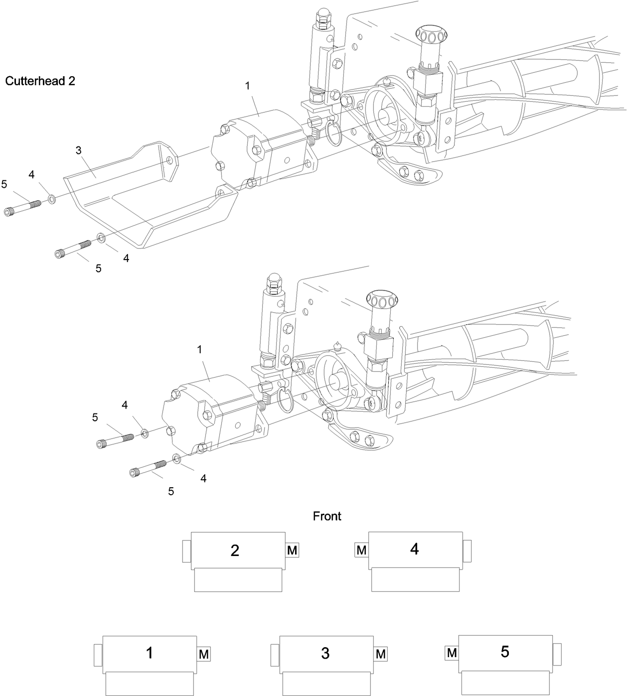 MK3 Cutterhead Motor