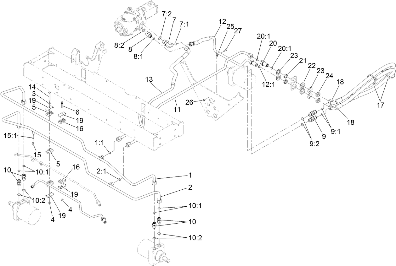 Traction Hydraulic Assembly