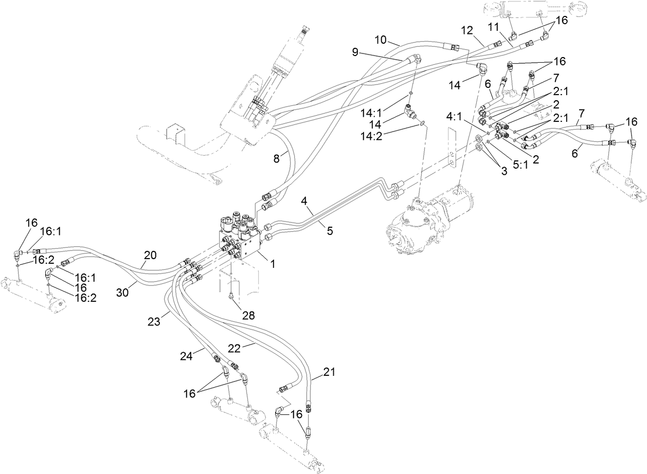Lift Hydraulic Assembly