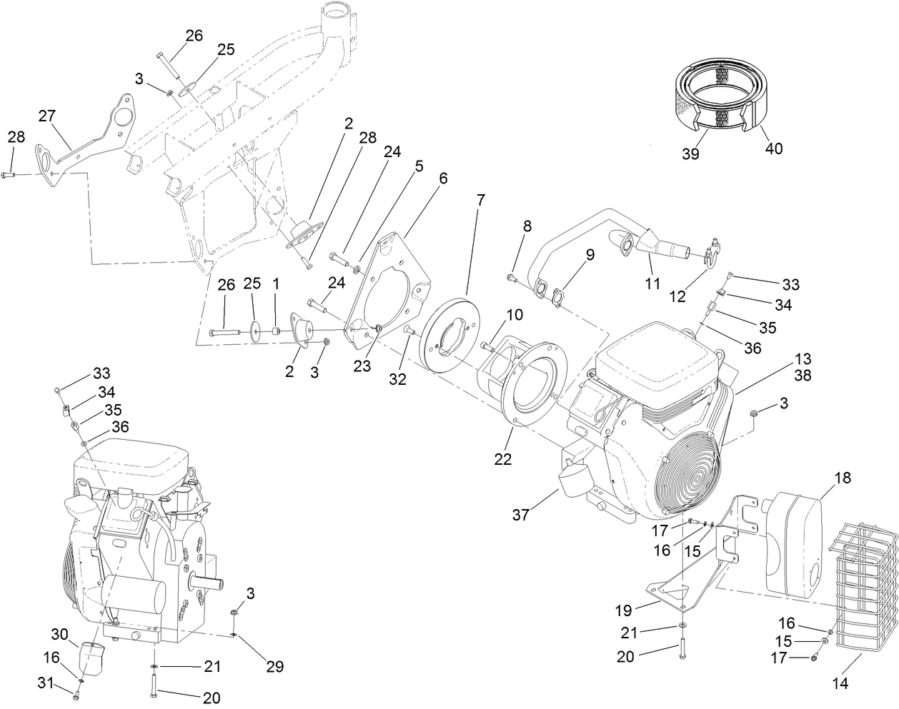 Engine Installation Assembly