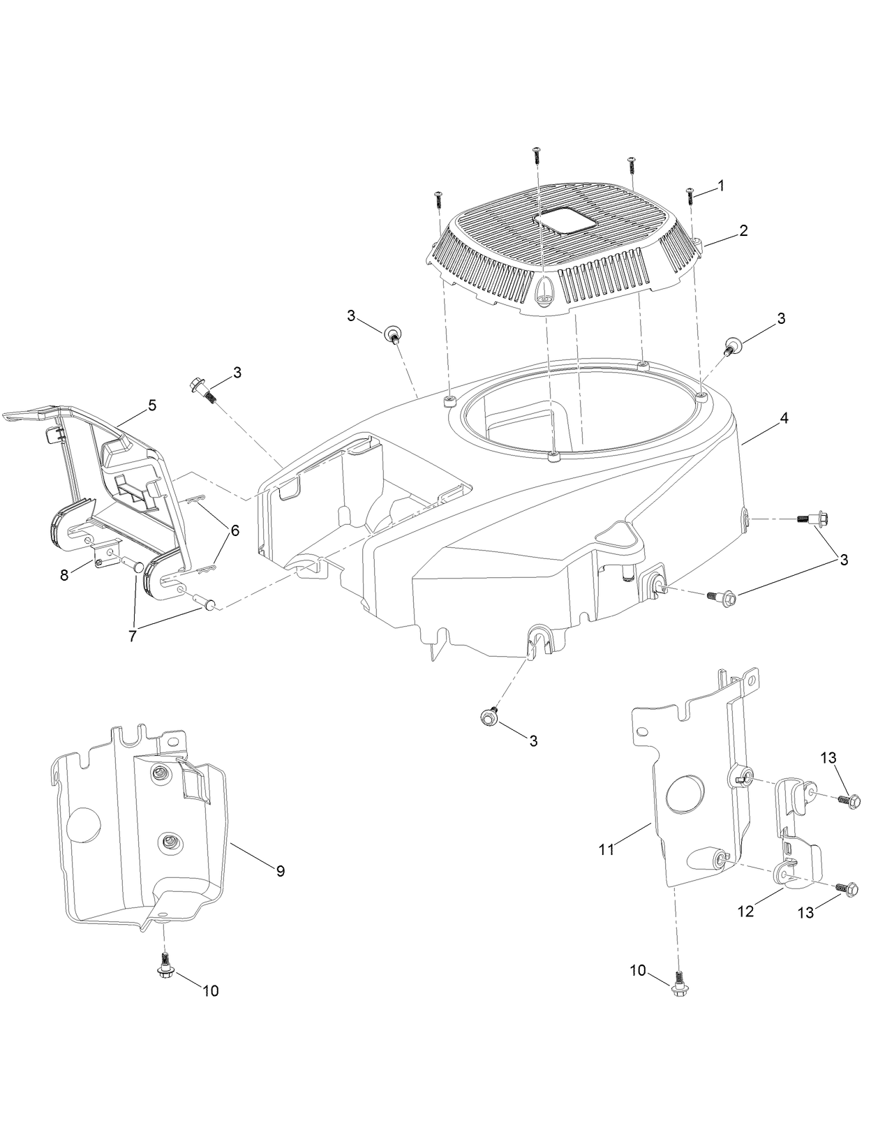 Blower Housing Assembly