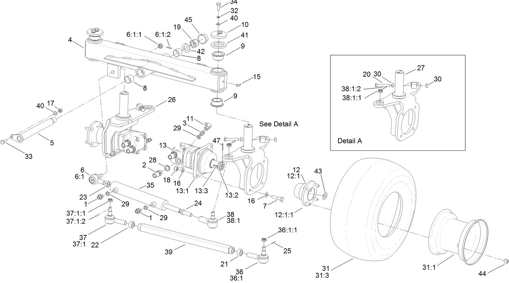 Rear Axle Assembly