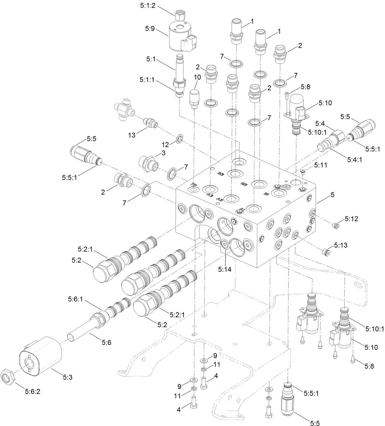 Cutter Control Manifold Assembly