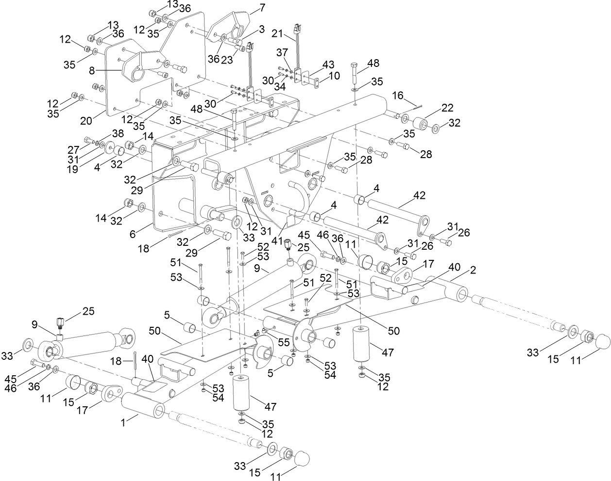 Front Lift Arm Assembly
