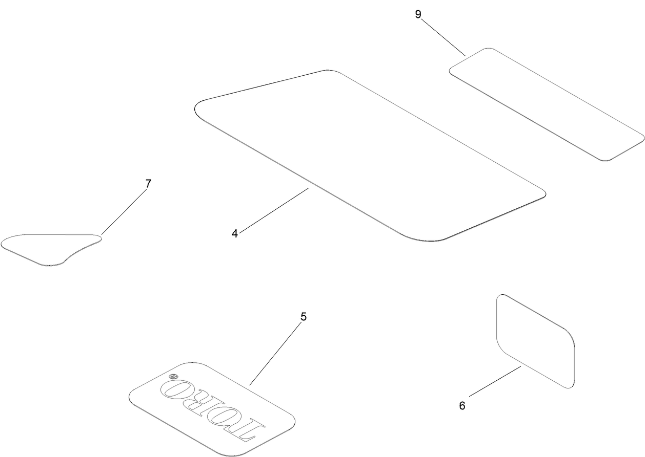 Model Specific Decal Assembly