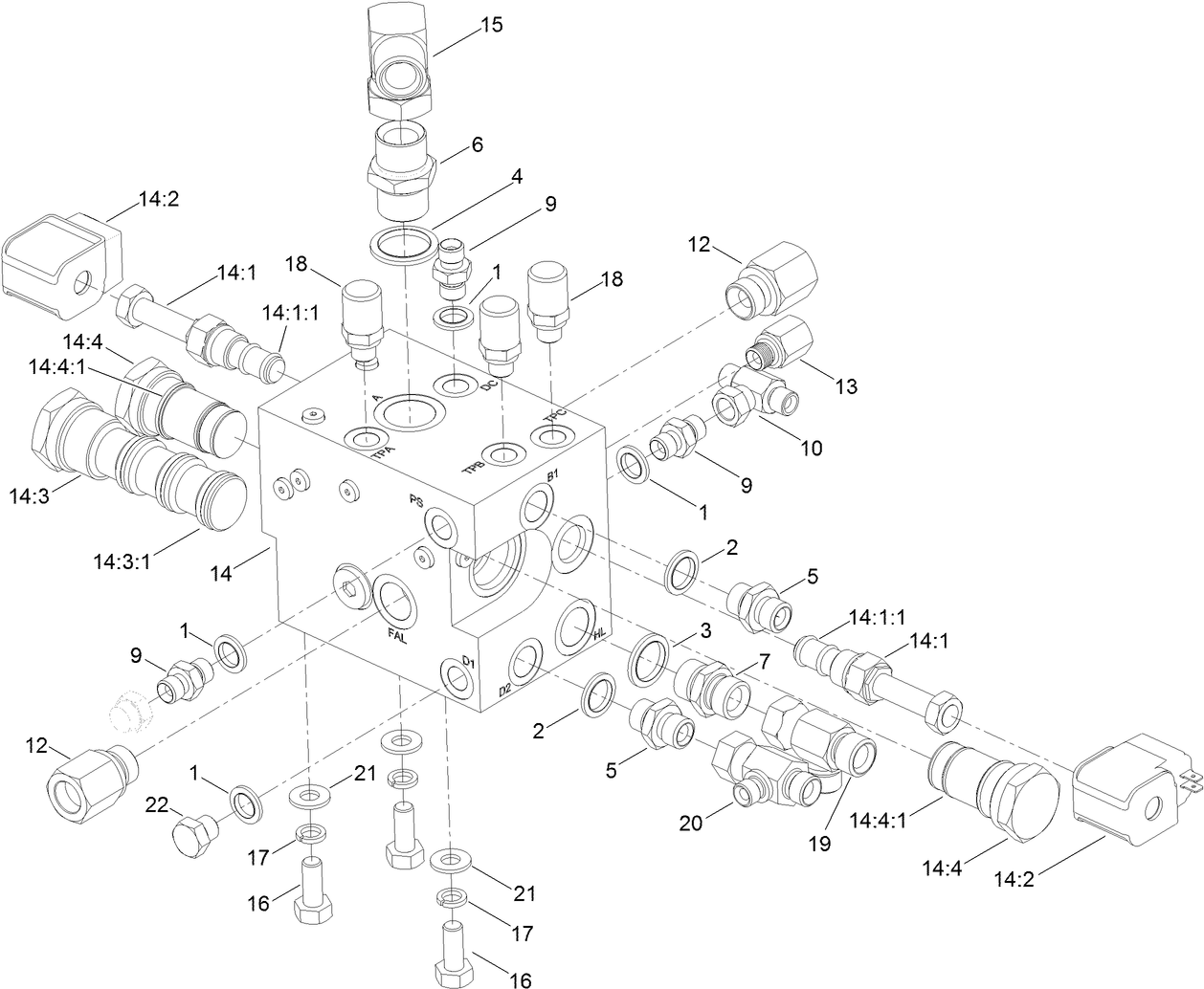 Transmission Manifold Assembly