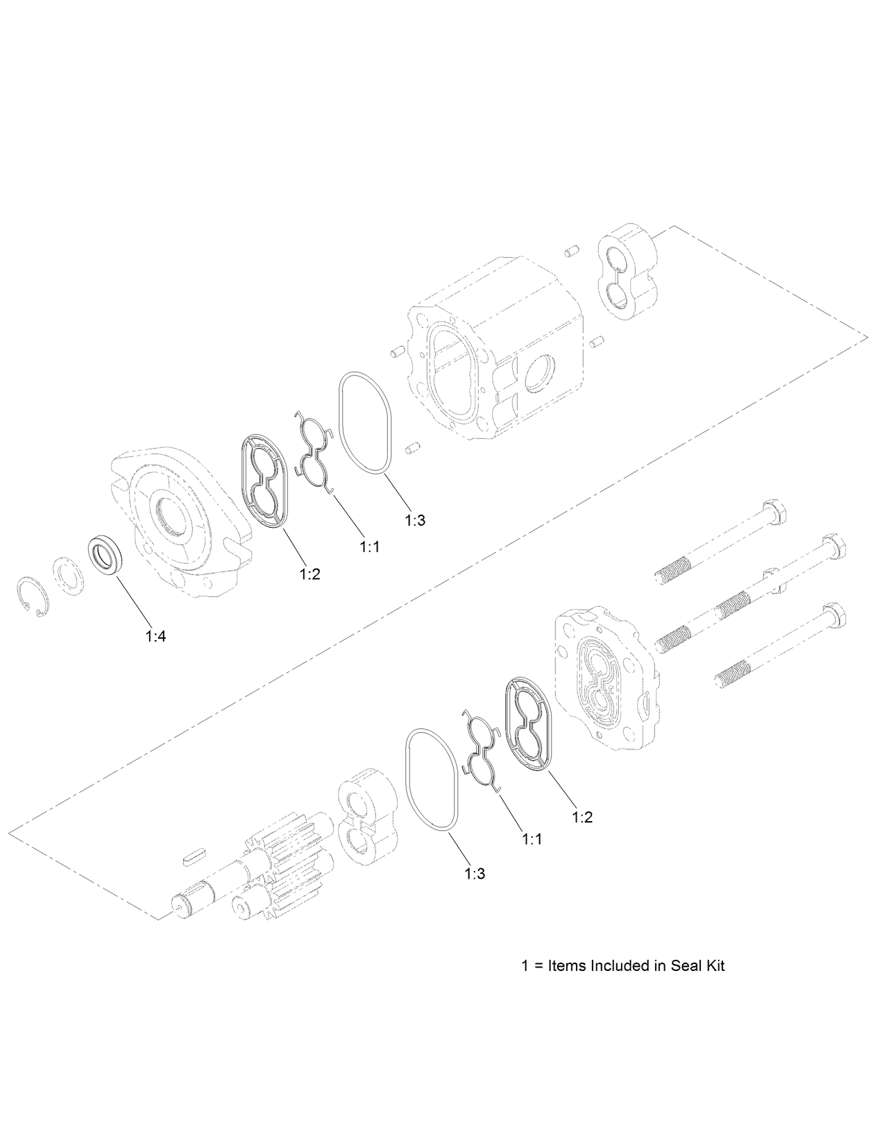 Hydraulic Gear Motor Assembly No. AU109170A1
