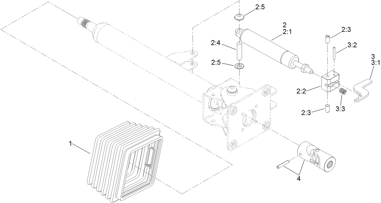 Steering Column Assembly No. 132-6230