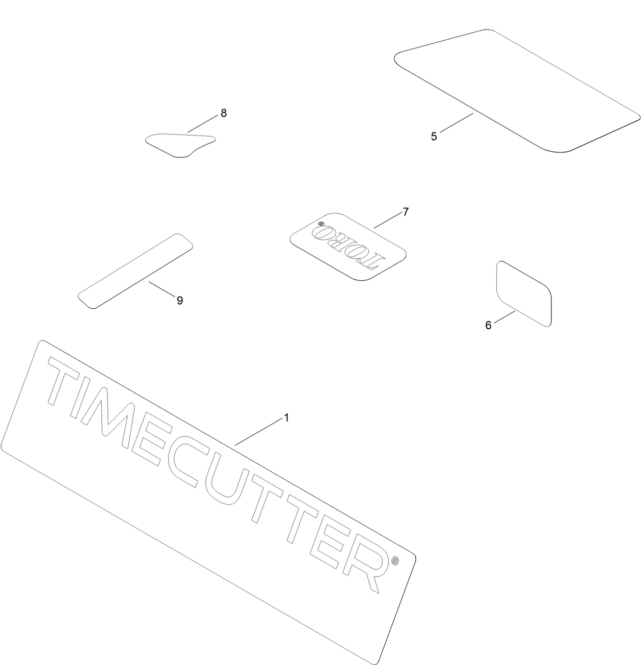 Model Specific Decal Assembly