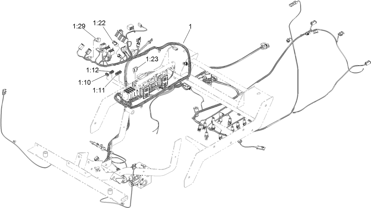 Platform Wire Harness and Fuse Assembly