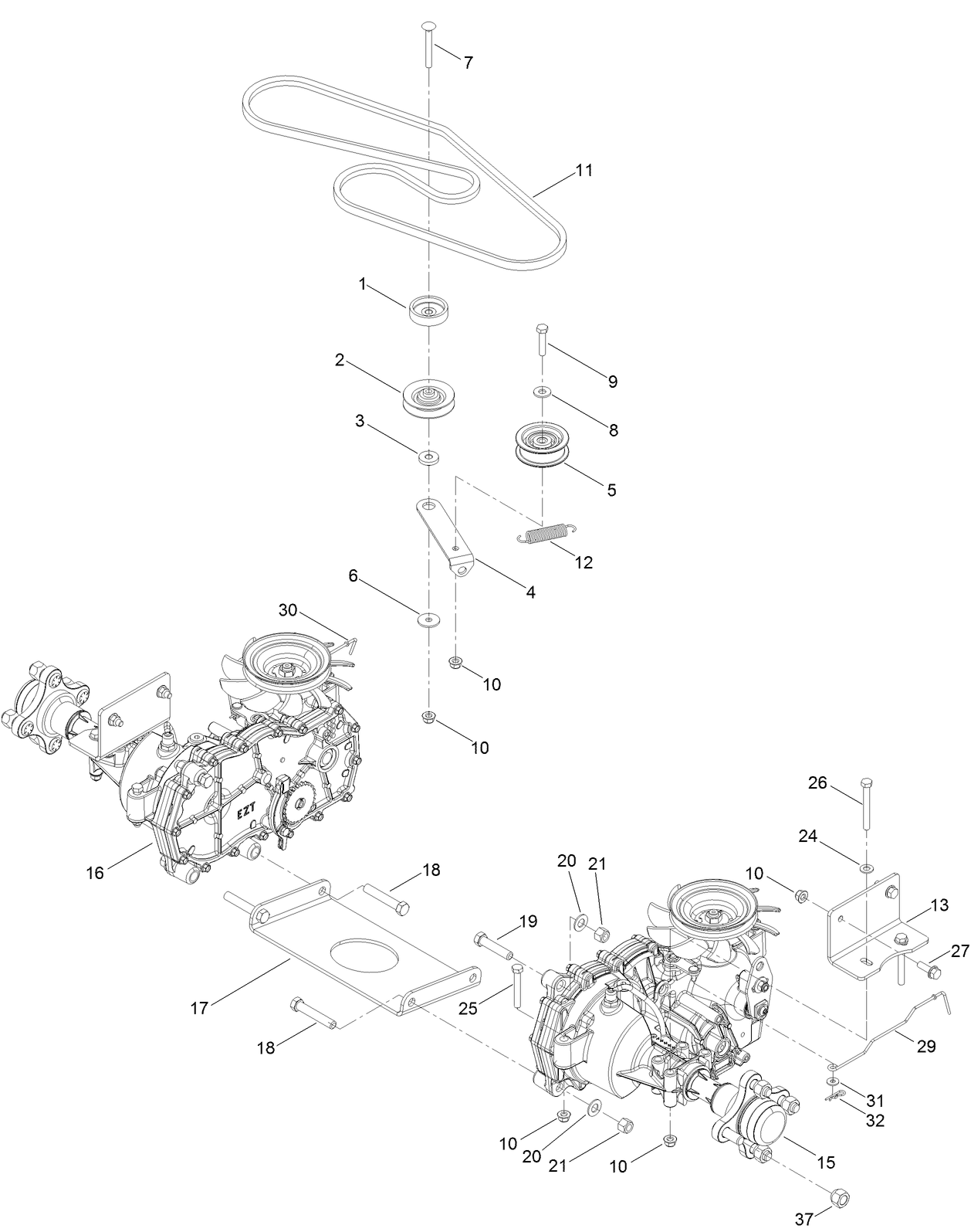 Traction Drive Assembly