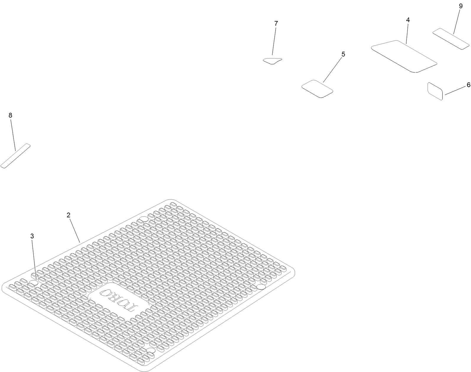 Model Specific Decal Assembly