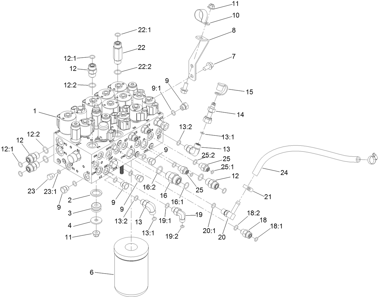 Combination Manifold Assembly