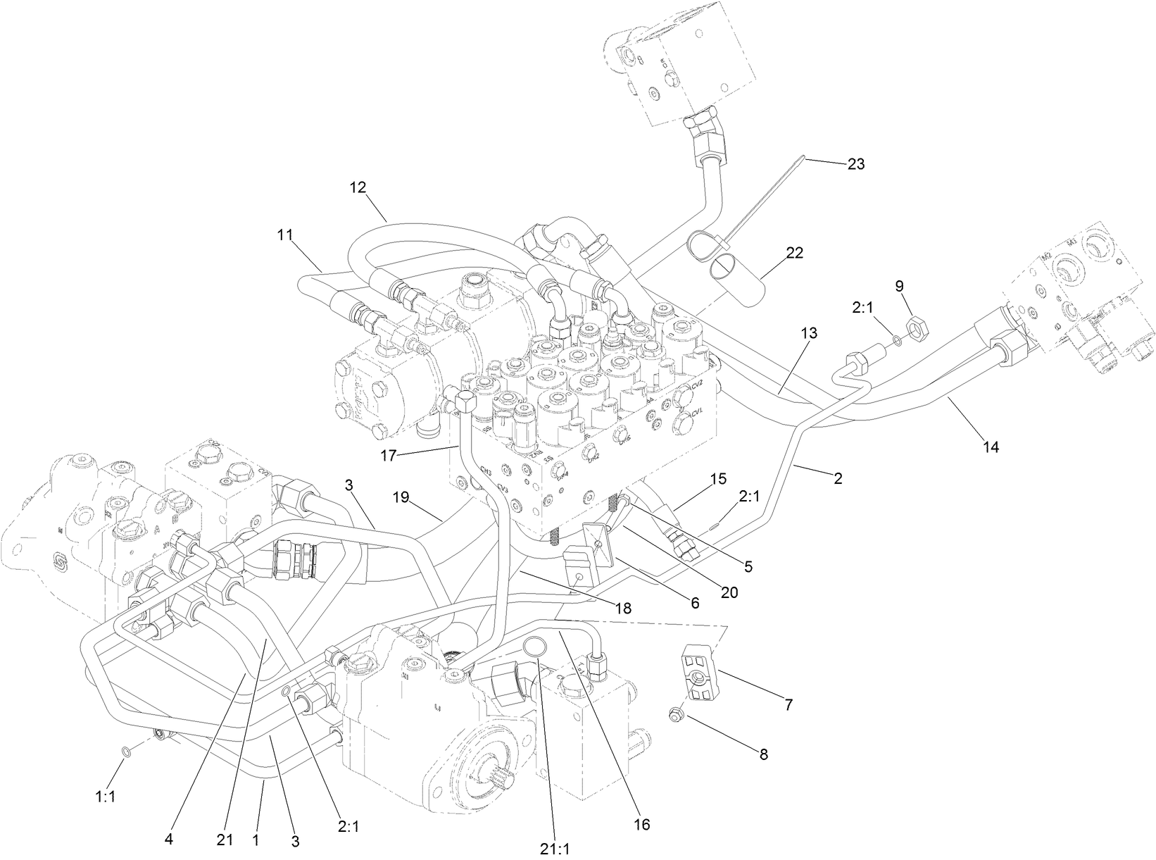 Traction Hydraulic Assembly