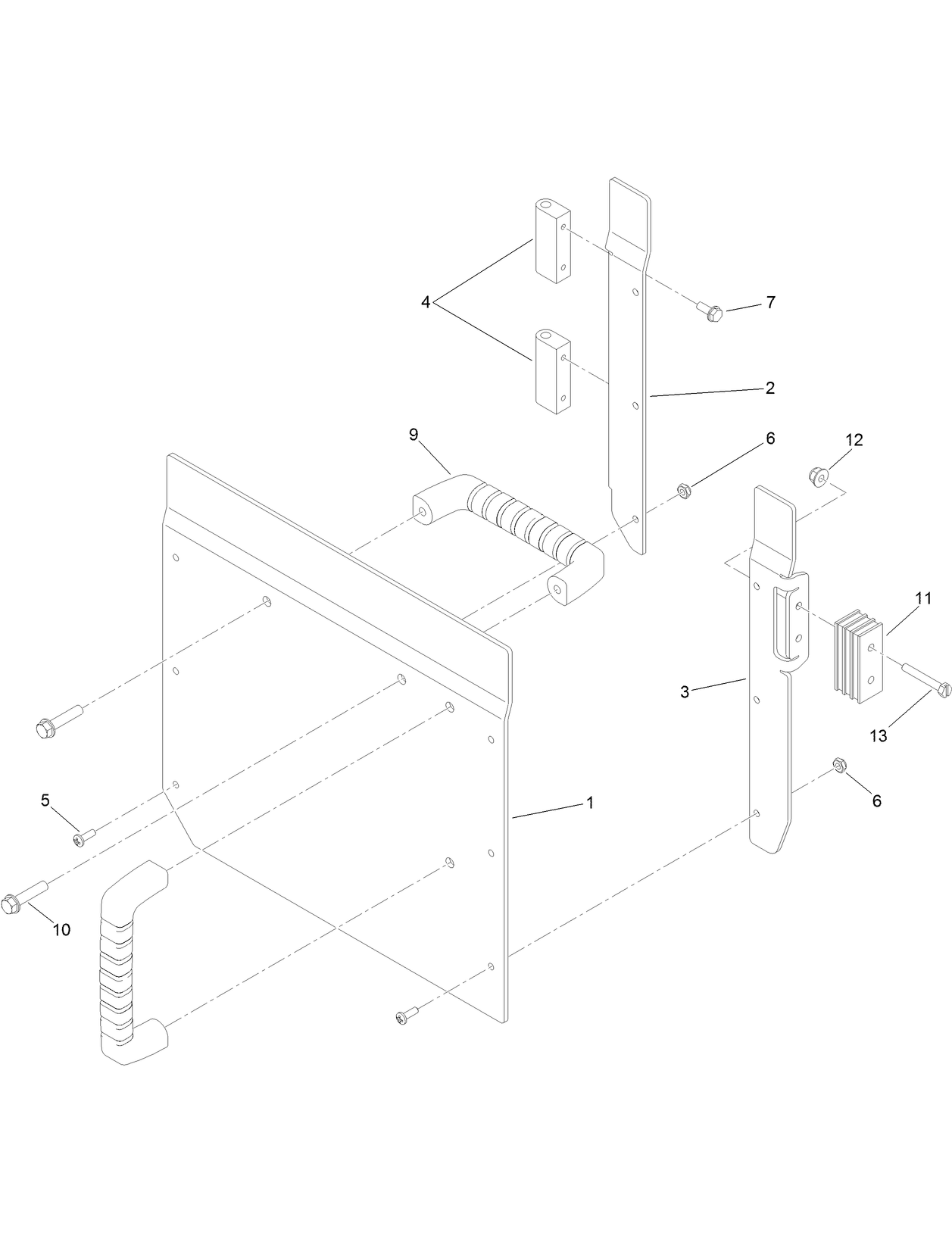 Half Door Assembly