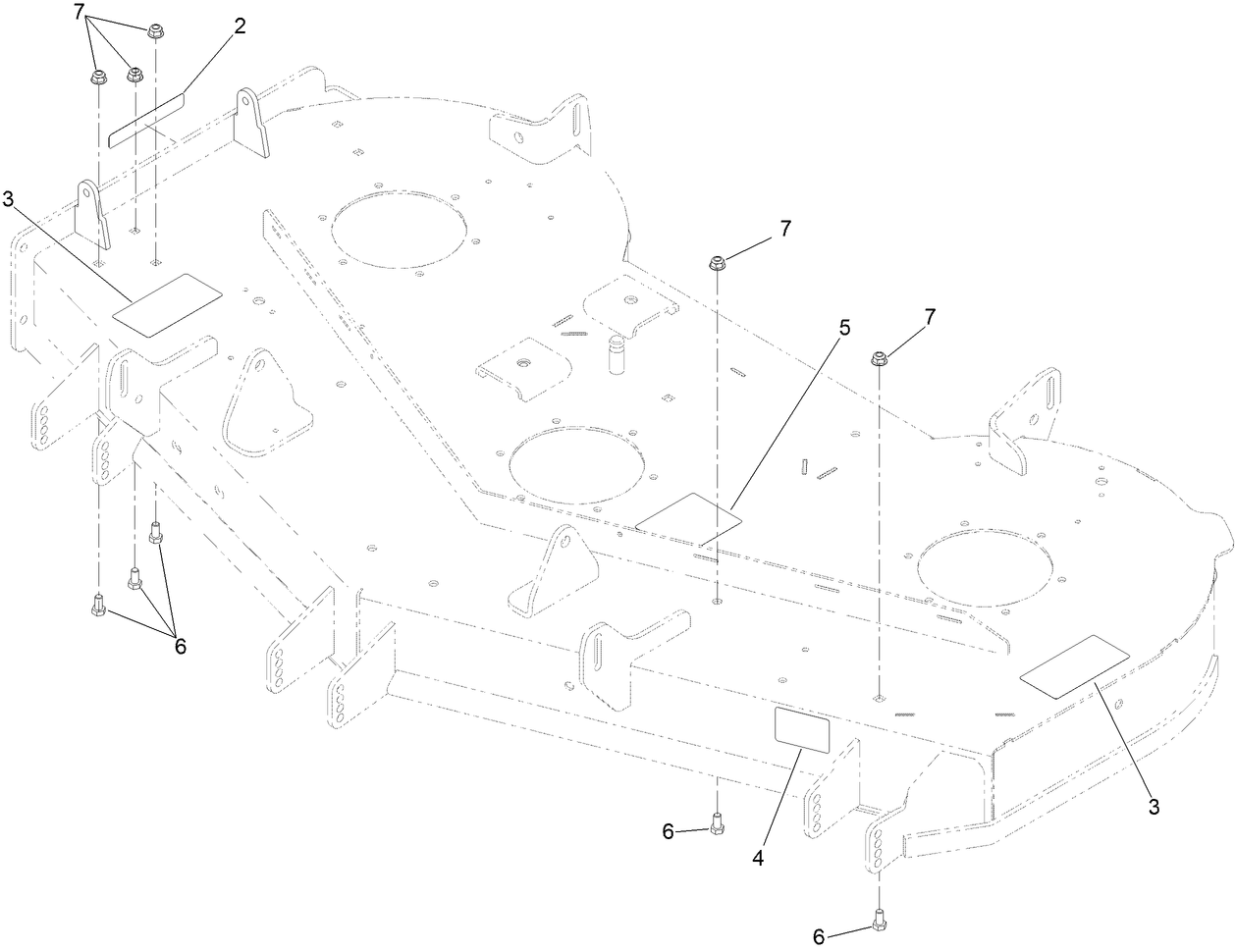 Deck Decal Assembly No. 133-7069