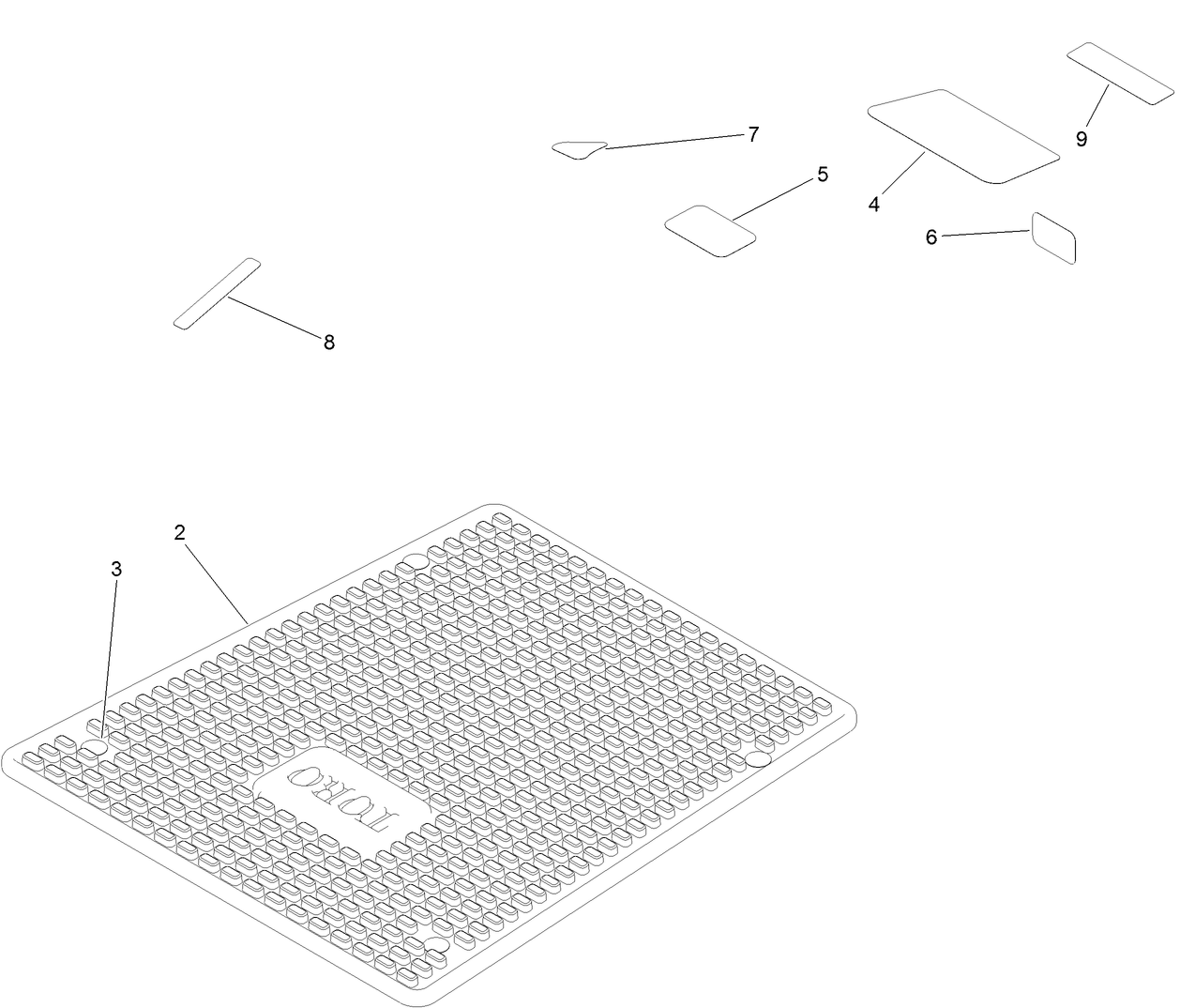 Model Specific Decal Assembly