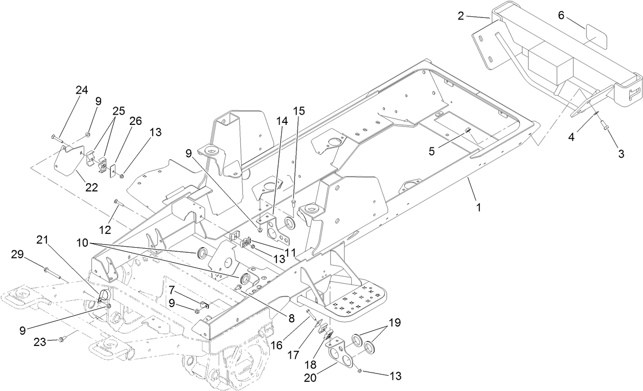 Frame and Bumper Assembly