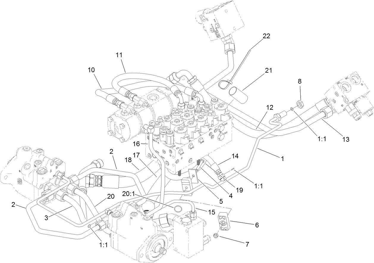 Traction Hydraulic Assembly