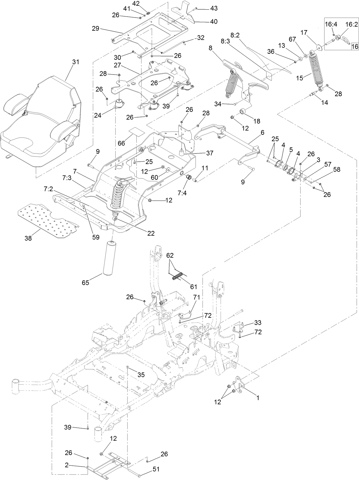 Suspension Platform Assembly