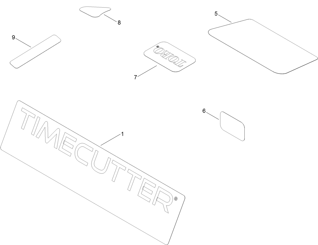 Model Specific Decal Assembly