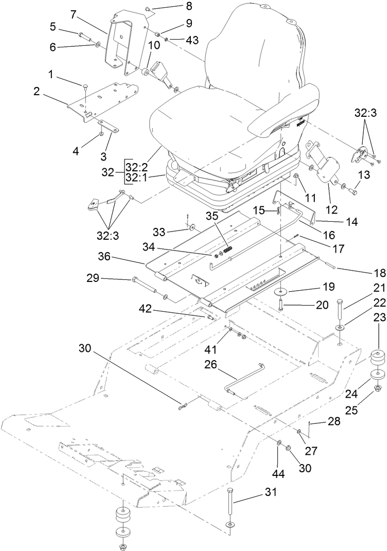 Seat Base and Seat Assembly