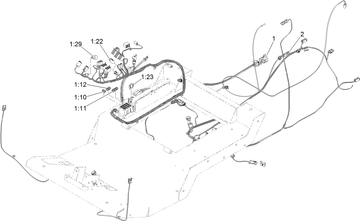 Platform Wire Harness and Fuse Assembly