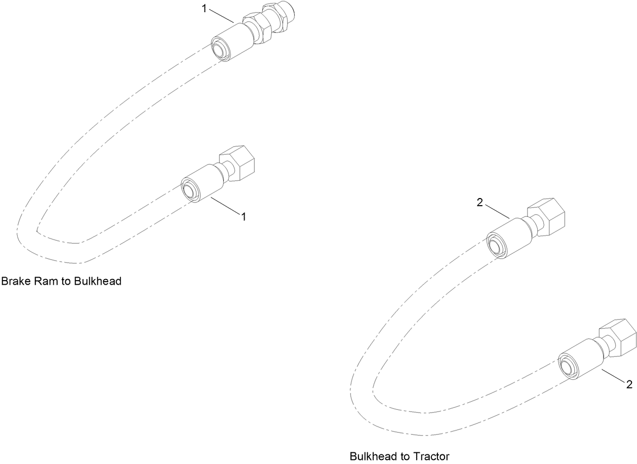 No. 1 Hose Kit Assembly No. 111-4102