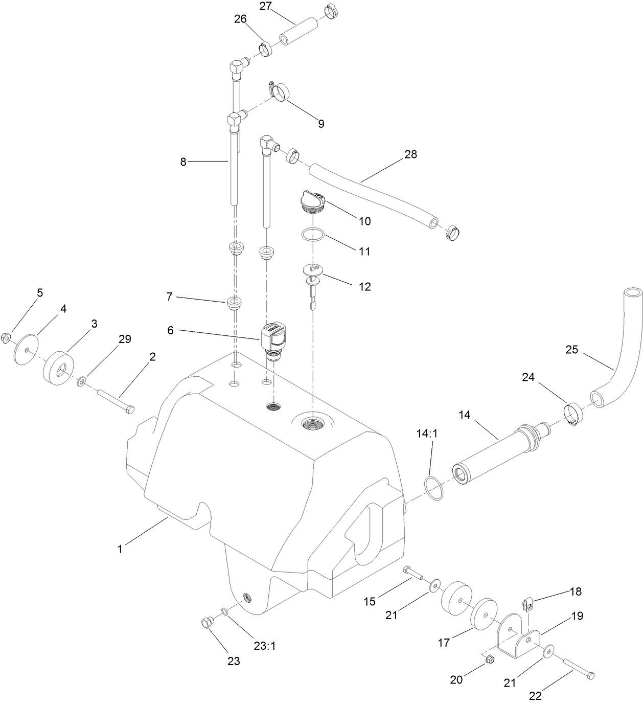 Hydraulic Reservoir Assembly