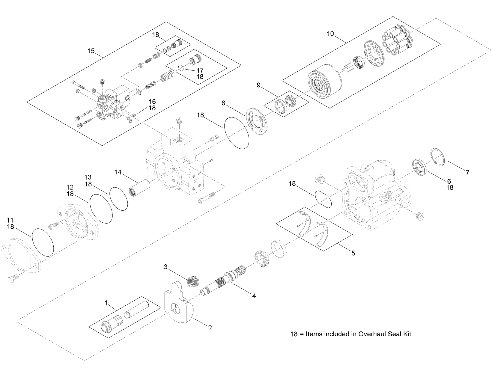 Hydraulic Pump Assembly No. 131-8948