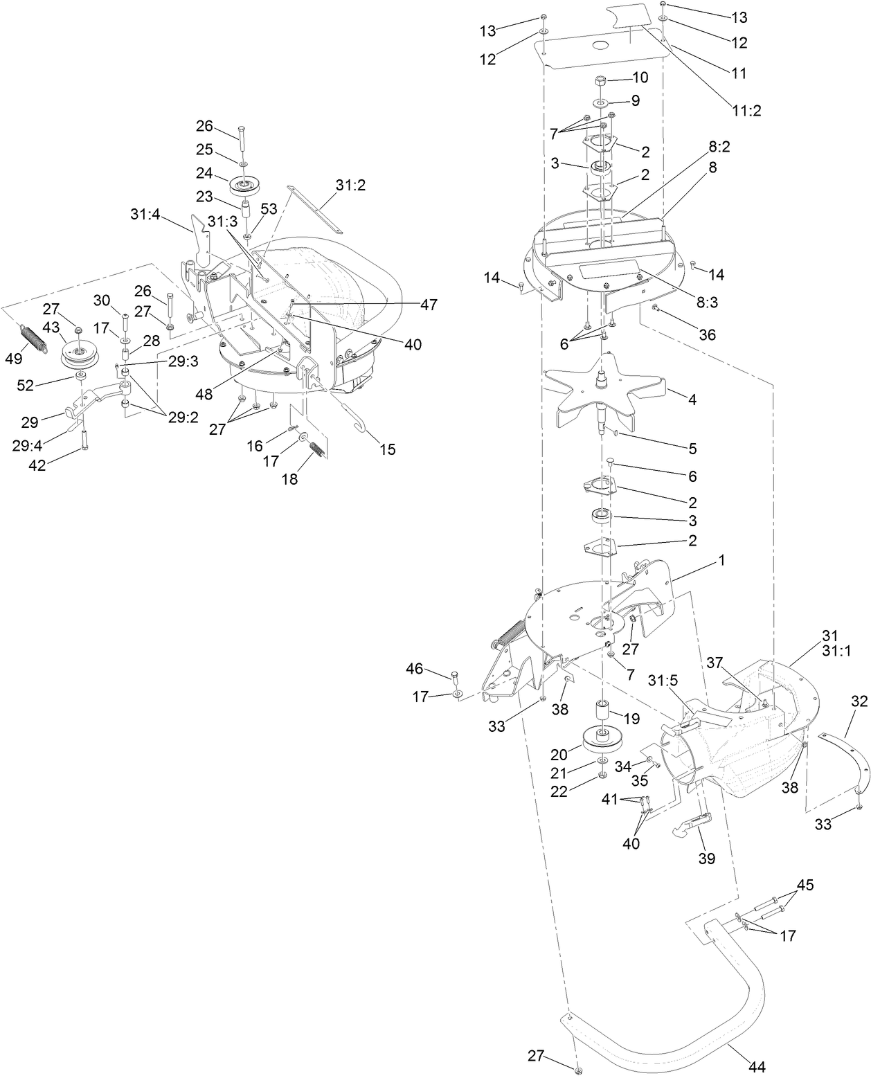 Blower Assembly No. 126-7697