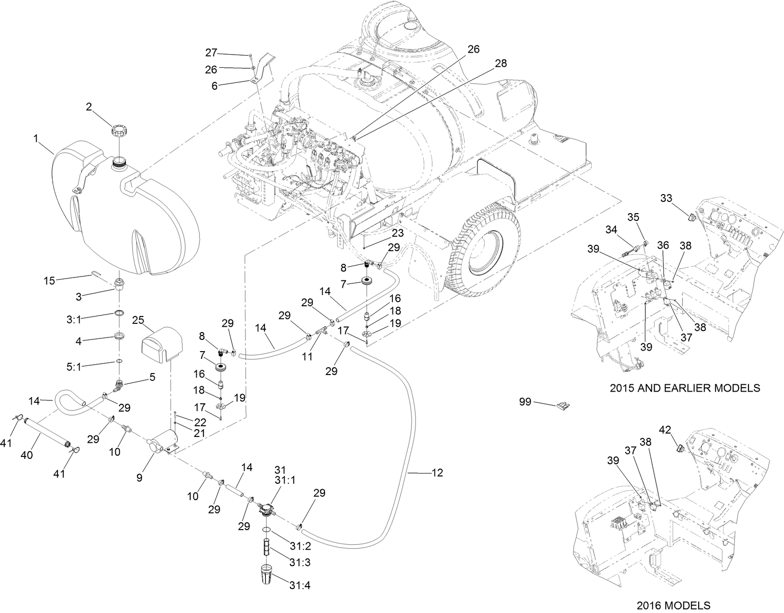 Tank Rinse Kit Assembly