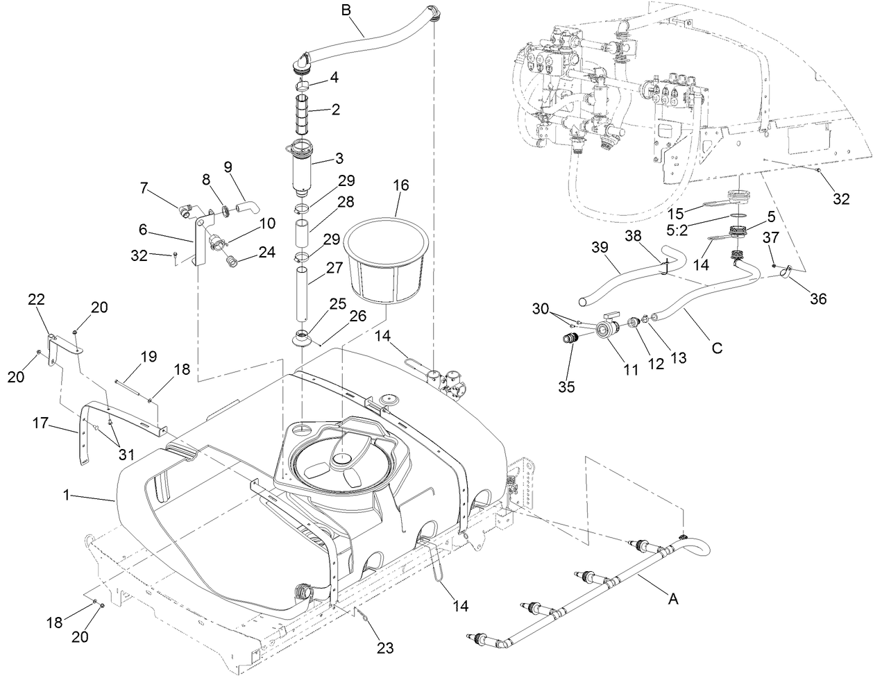 Spray Tank Assembly