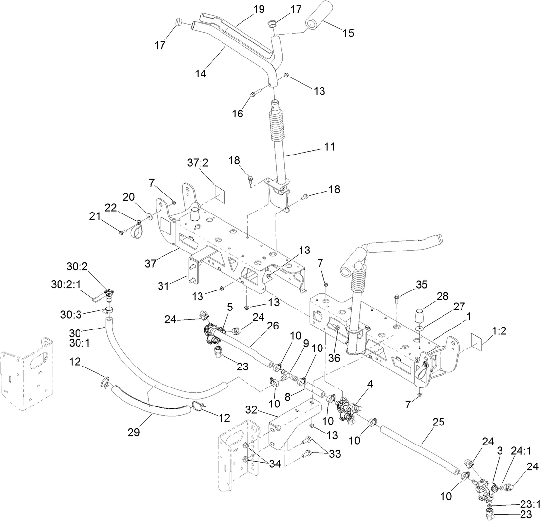 Center Boom Assembly