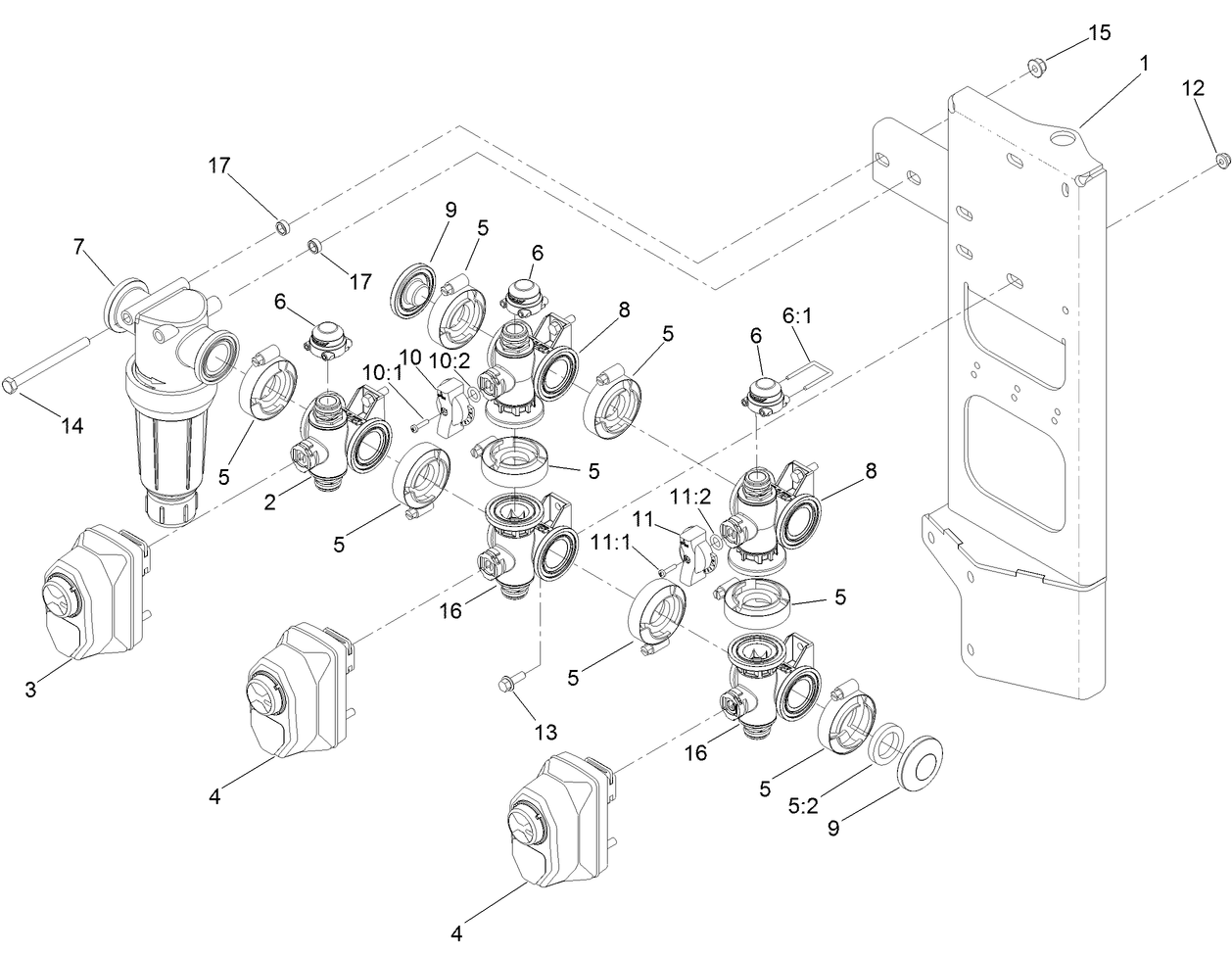 Agitation Valve Assembly