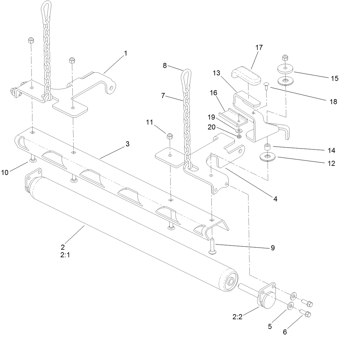 Roller Assembly No. 136-5680