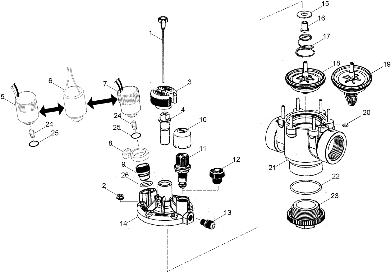 P-220, P-220G and Scrubber Series, 1.5'' Valve