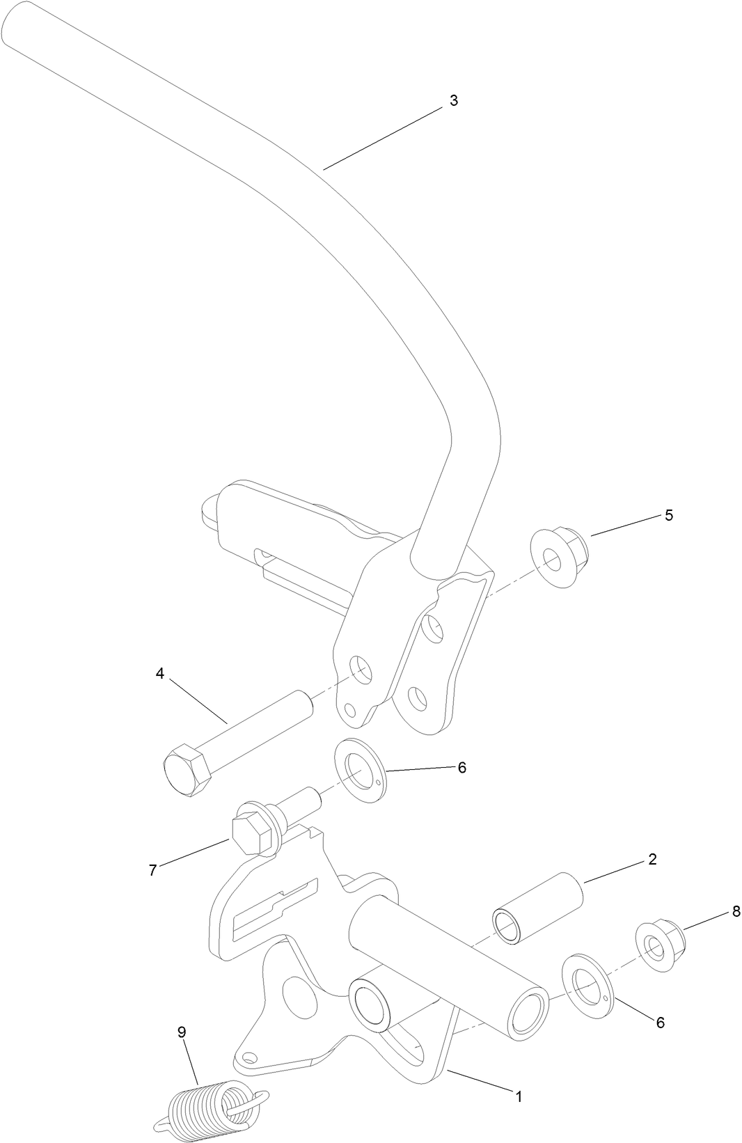 Control Handle Assembly No. 132-5157